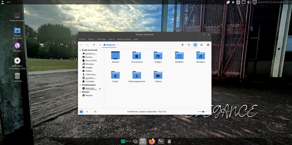 gestionnaire de fichier de la version 33 